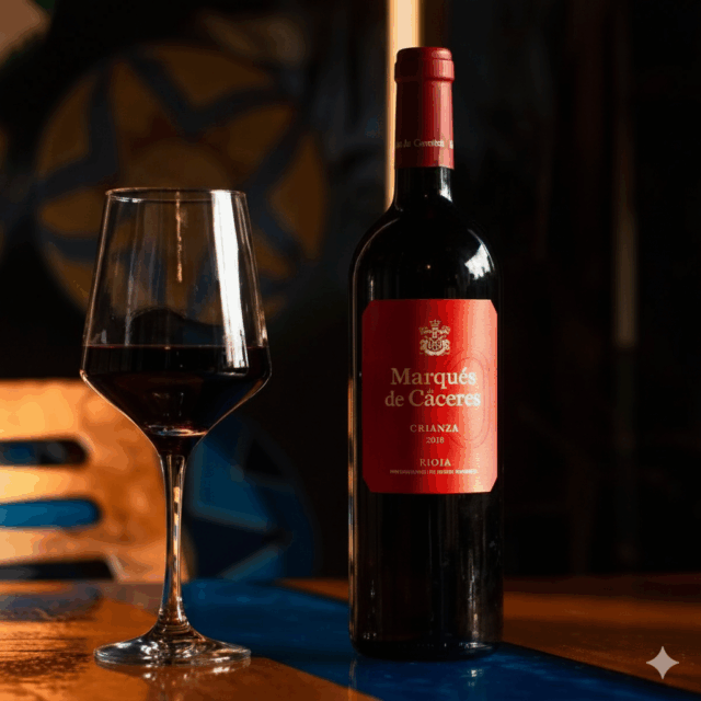 Marqués de cáceres, crianza